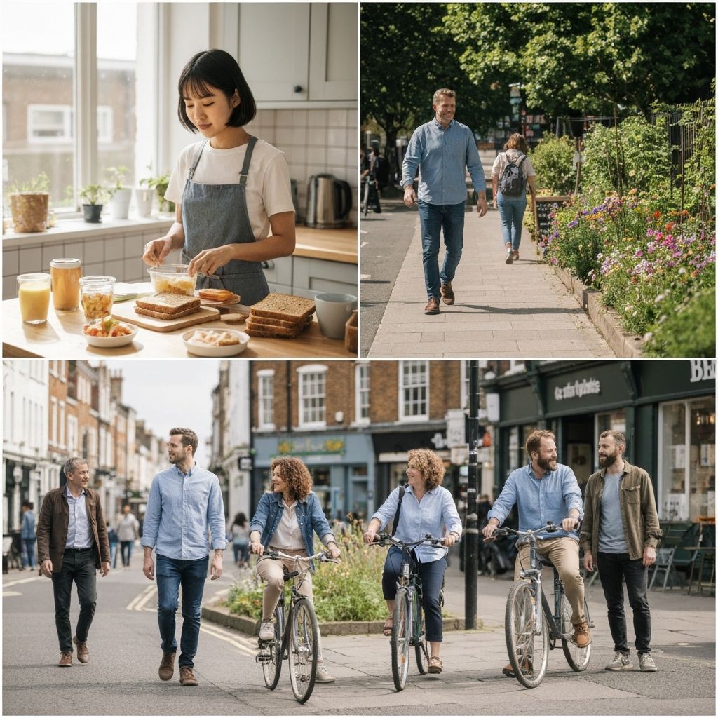 Sustainable daily healthy routines and activities